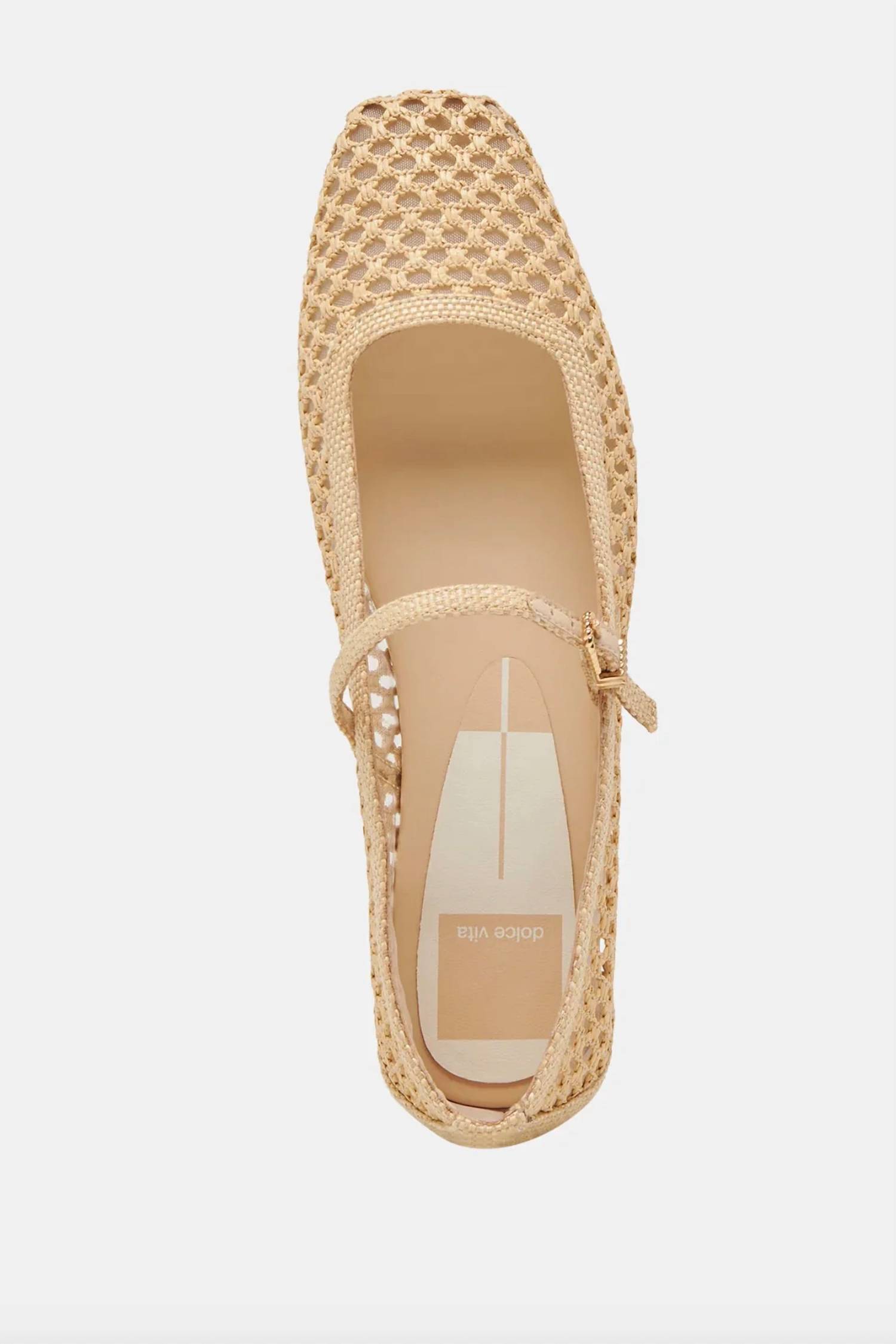 New Dolce Vita Women's Reyes Flats In Natural Woven — image 7 of 8